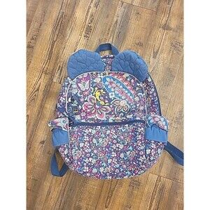 Vera Bradley / Disney Sensational Six Paisley Ruffle Backpack Minnie Ears NO BOW